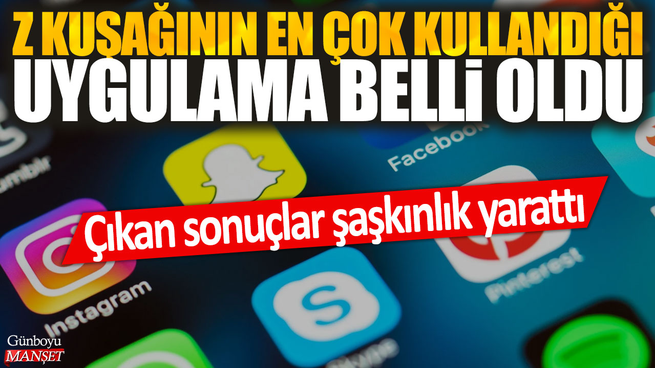 Z kuşağının en çok kullandığı uygulama belli oldu: Çıkan sonuçlar şaşkınlık yarattı