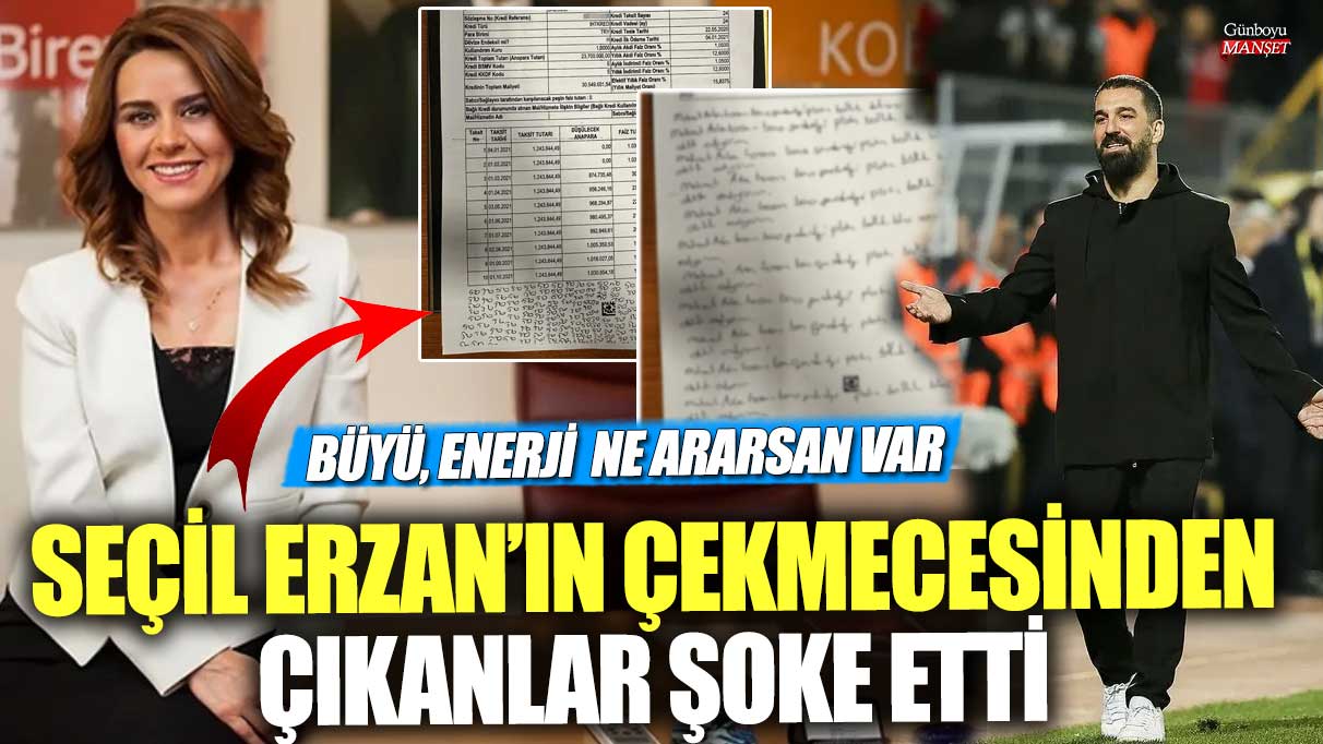 Seçil Erzan’ın çekmecesinden çıkanlar şoke etti! Büyü, enerji ne ararsan var