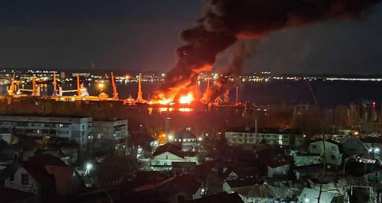 Ukrayna: “Kırım’da Rus çıkarma gemisi imha edildi”