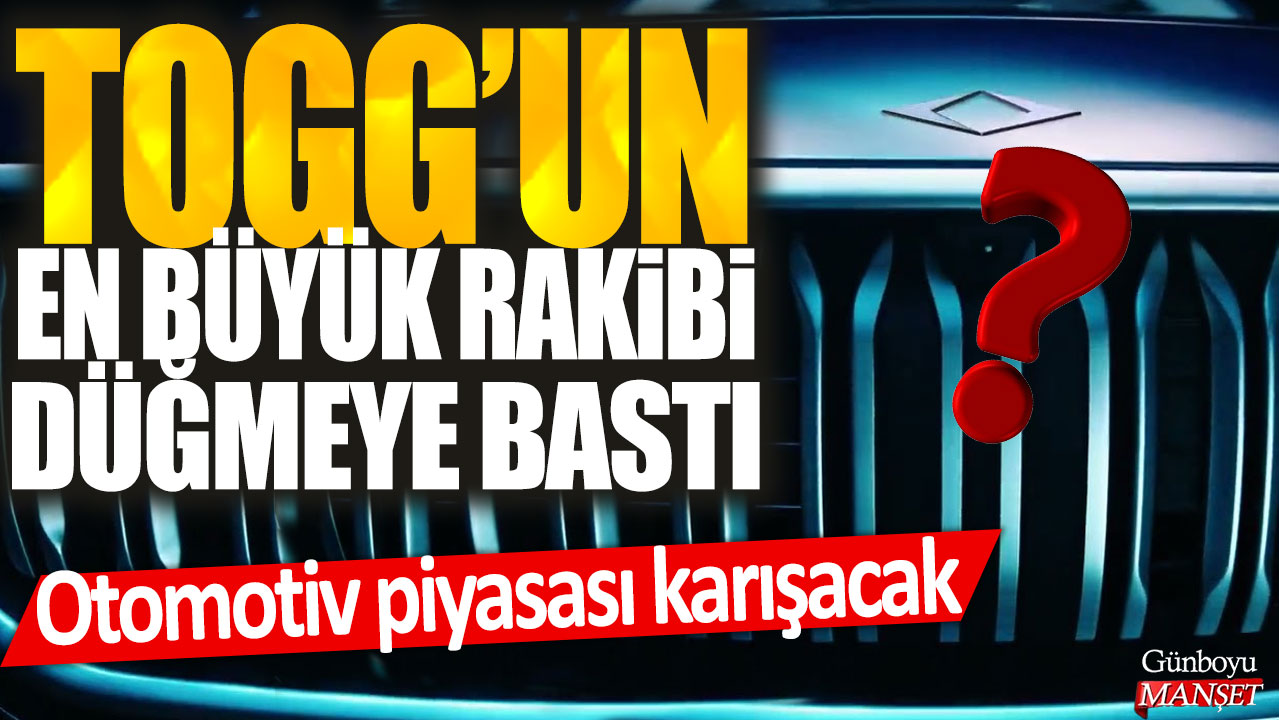 TOGG'un en büyük rakibi düğmeye bastı: Otomotiv piyasası karışacak