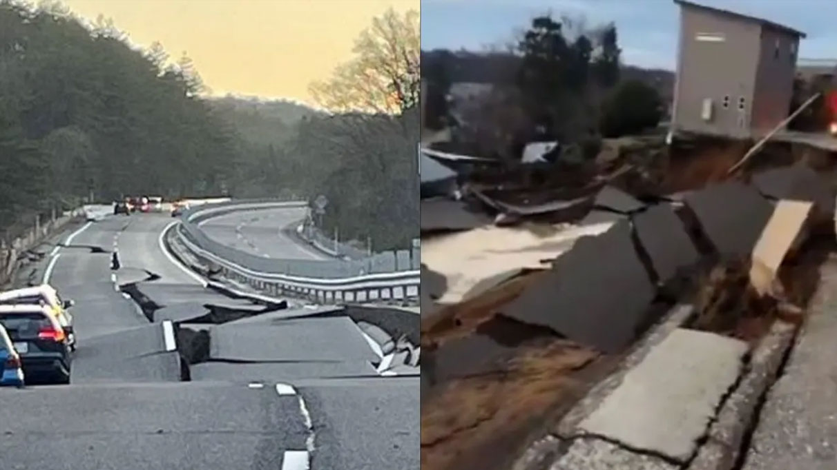 Japonya'da deprem bilançosu ağırlaşıyor: 32 bin 500 hane elektriksiz kaldı!