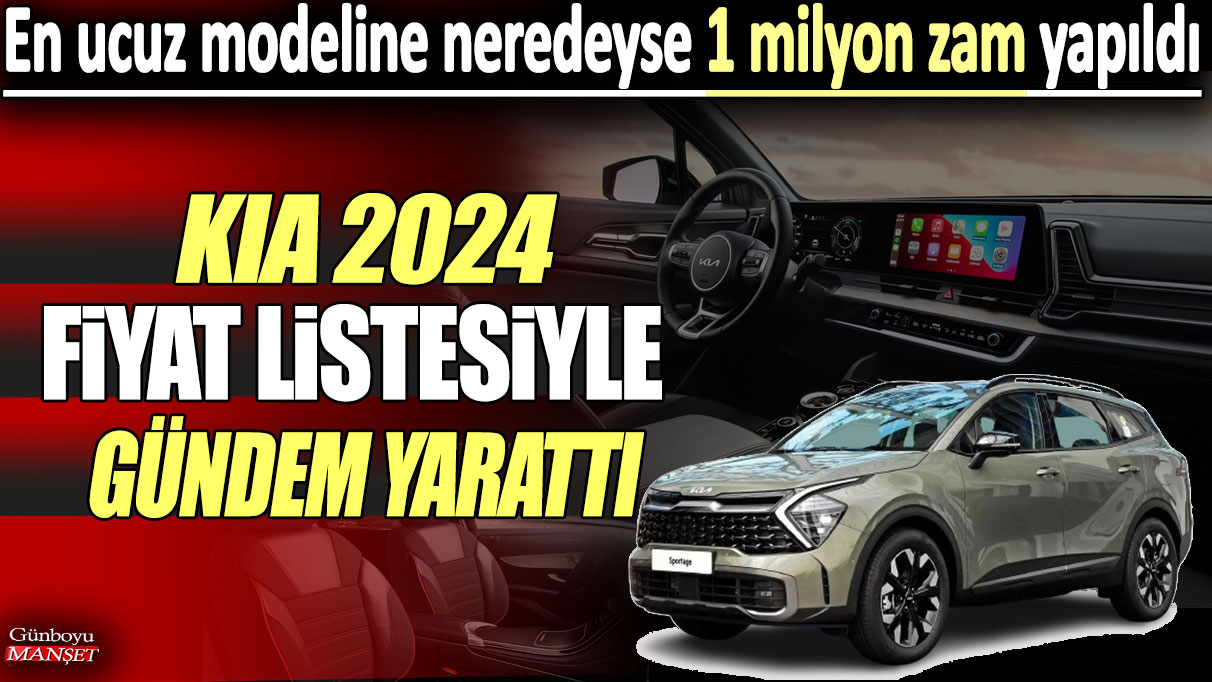 En ucuz modeline neredeyse 1 milyon zam yapıldı: Kia yeni fiyat listesiyle gündem yarattı