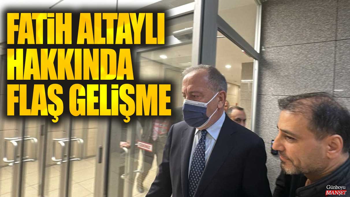 Son dakika... Fatih Altaylı hakkında flaş gelişme