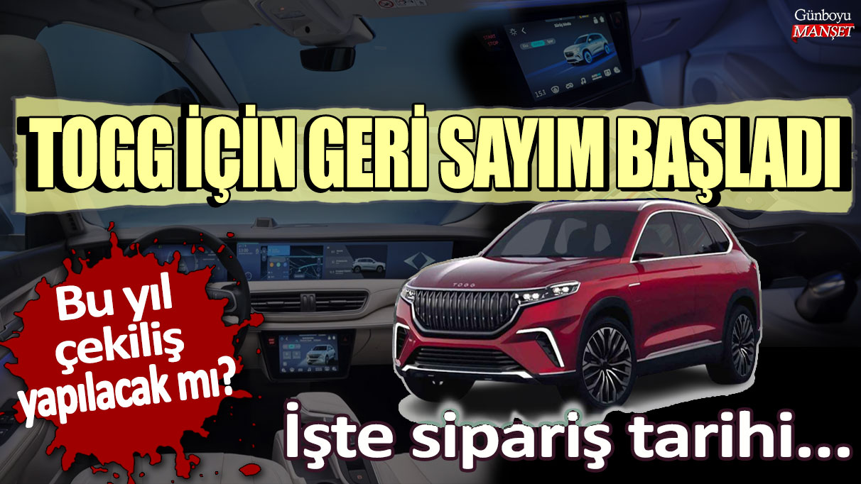 TOGG almak isteyenler için geri sayım başladı: ! Bu yıl çekiliş yapılacak mı? İşte sipariş tarihi...