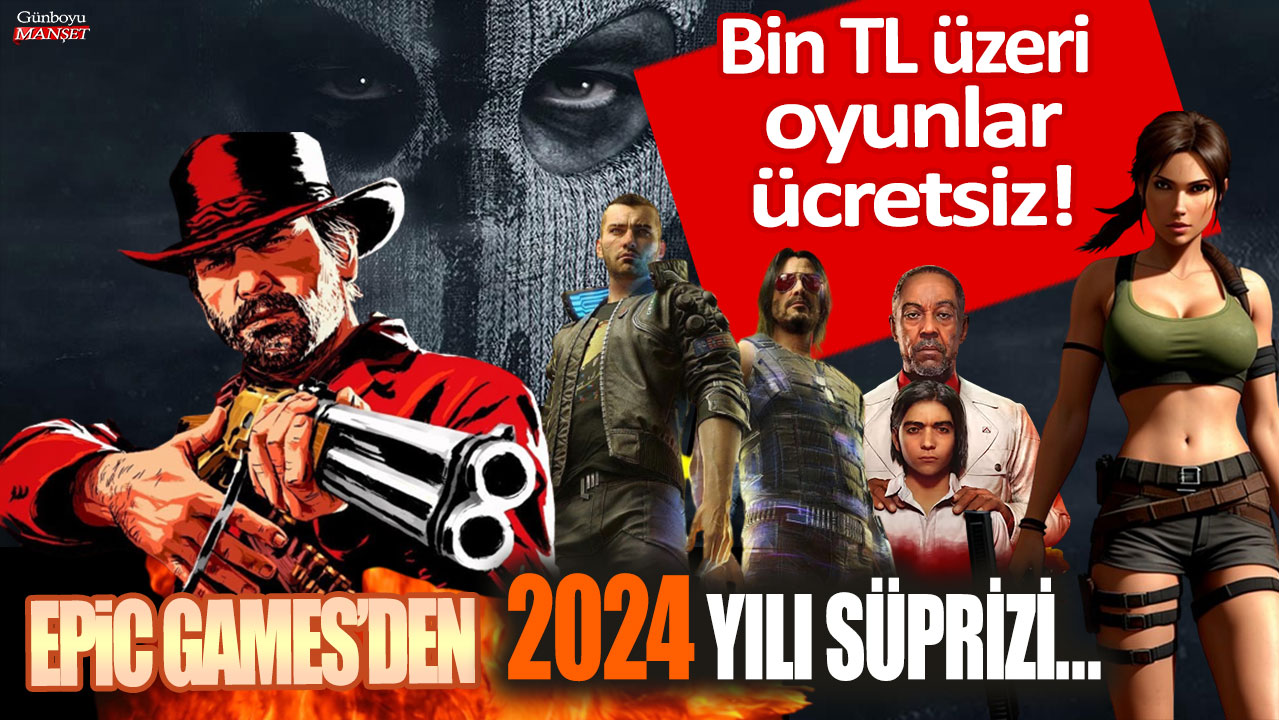 Amazon Prime Gaming'ten 2024 yılı süprizi: Bin TL üzerindeki oyunlar ücretsiz!