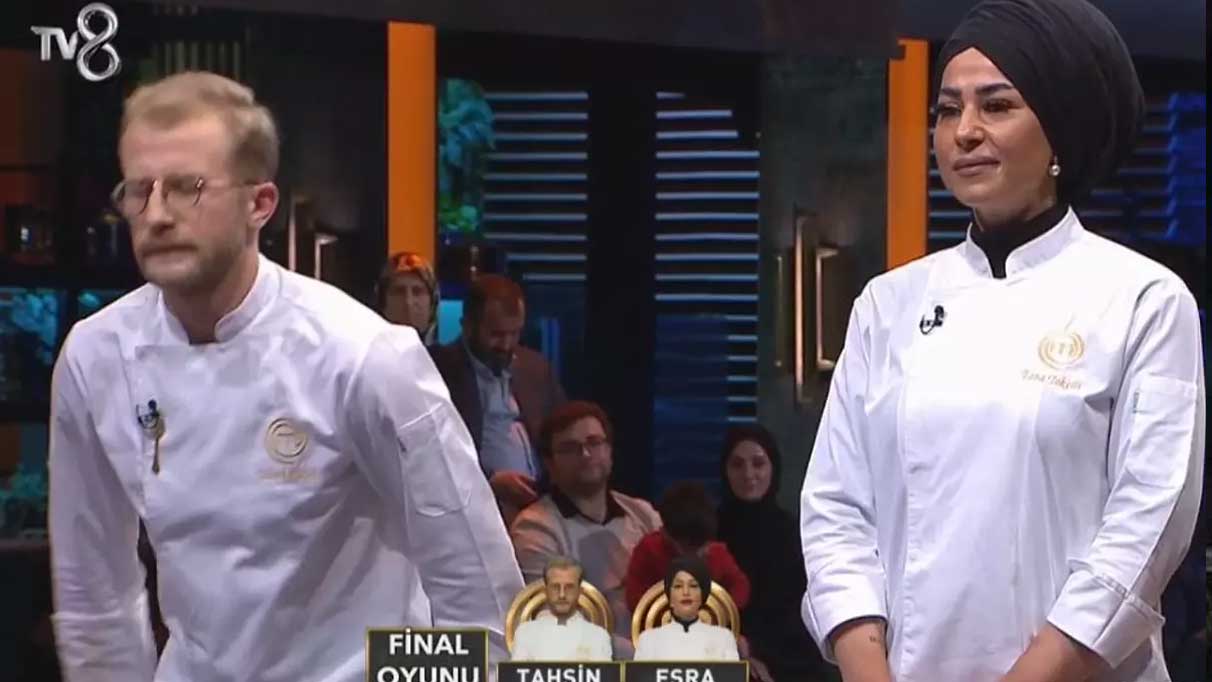 Masterchef finalinde Tahsin bayıldı!