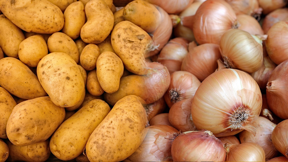 Dikkat uzmanlar uyarıyor: Soğan ve patatesi sakın birlikte saklamayın
