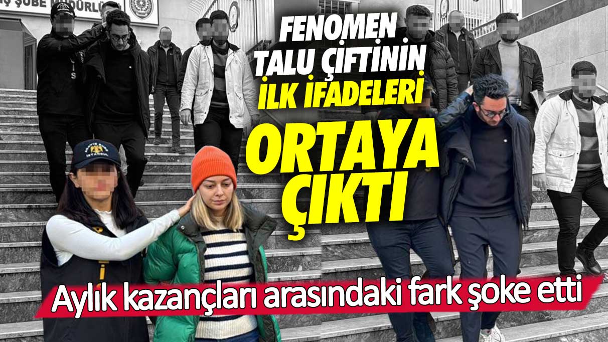 Fenomen çift Kıvanç ve Beril Talu’nun ilk ifadeleri ortaya çıktı! Aylık kazançları arasındaki fark şoke etti