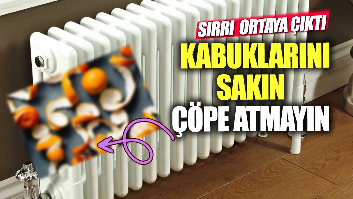 Kabuklarını sakın çöpe atmayın! Sırrı ortaya çıktı