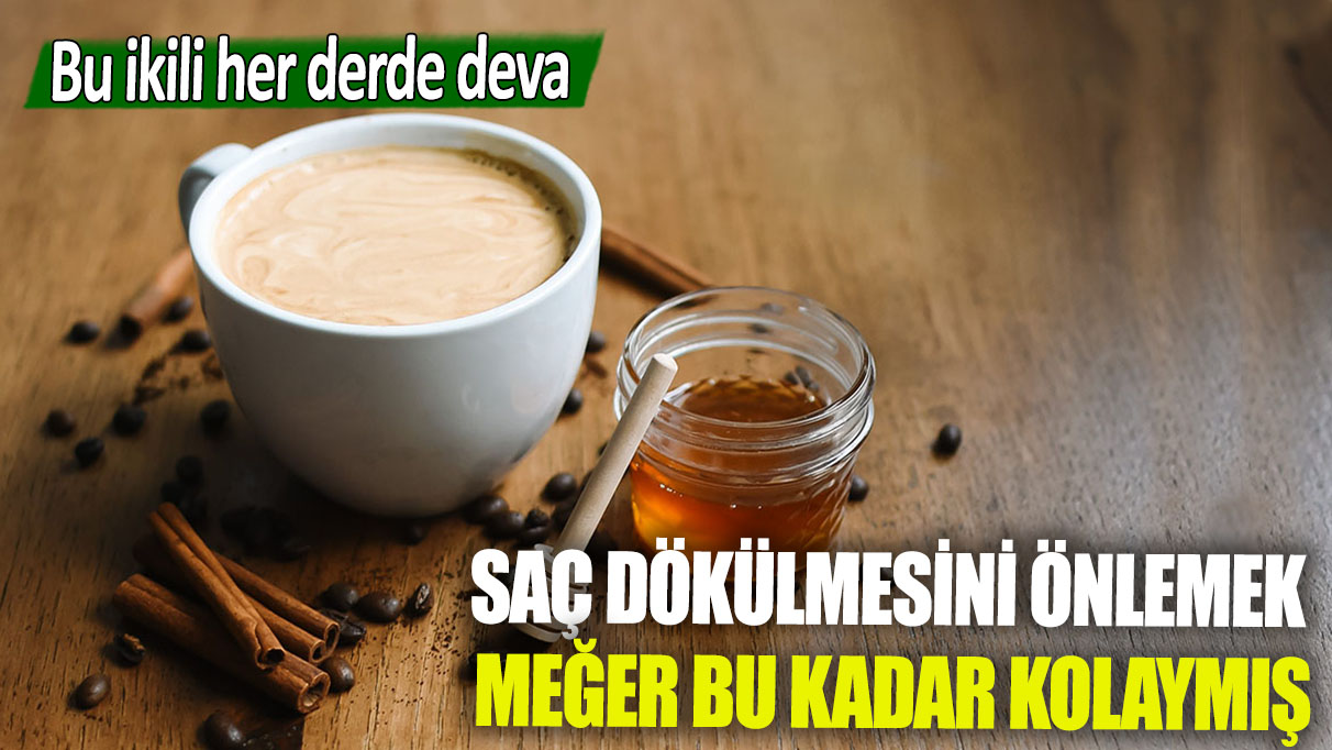 Saç dökülmesini önlemek meğer bu kadar kolaymış: Bu ikili her derde deva