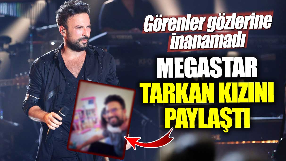 Megastar Tarkan kızı Lira'yı paylaştı! Görenler gözlerine inanamadı