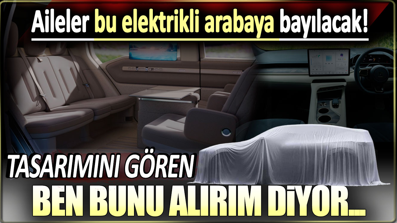 Çığır açan bir tasarımla Zeekr CM2E geliyor: Aileler bu elektrikli arabaya bayılacak....Tasarımını gören ben bunu alırım diyor