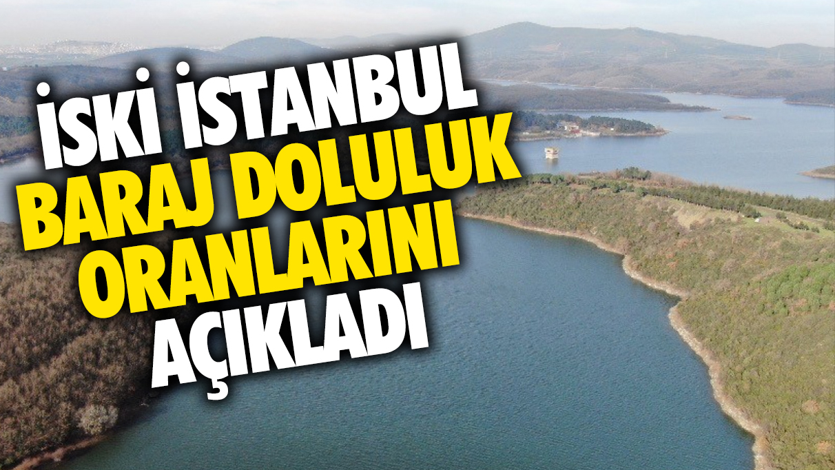İSKİ baraj doluluk oranları yüzde kaç? 21 Ocak Pazar İstanbul'da barajlar ne kadar dolu?