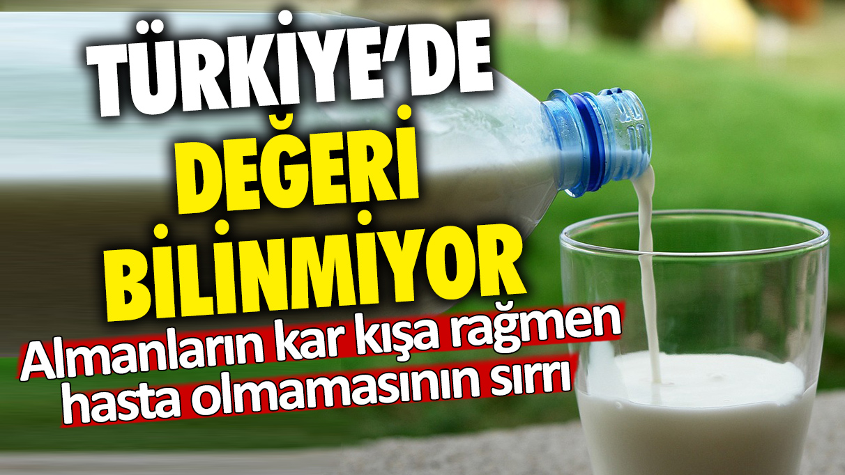 Türkiye'de değeri bilinmiyor: Almanların kar kışa rağmen hasta olmamasının sırrı