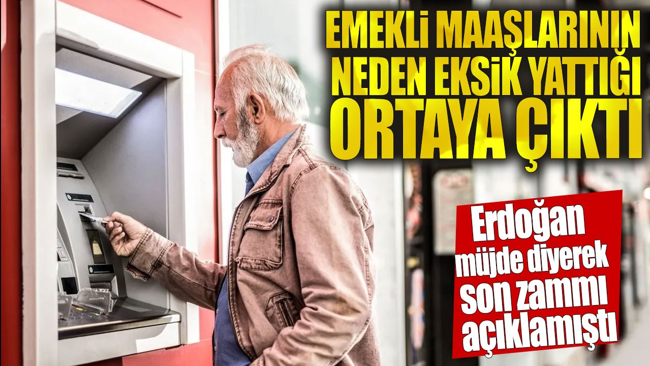 Emekli maaşı neden eksik yattı 2024? Emekli maaşı neden 7500 yattı?