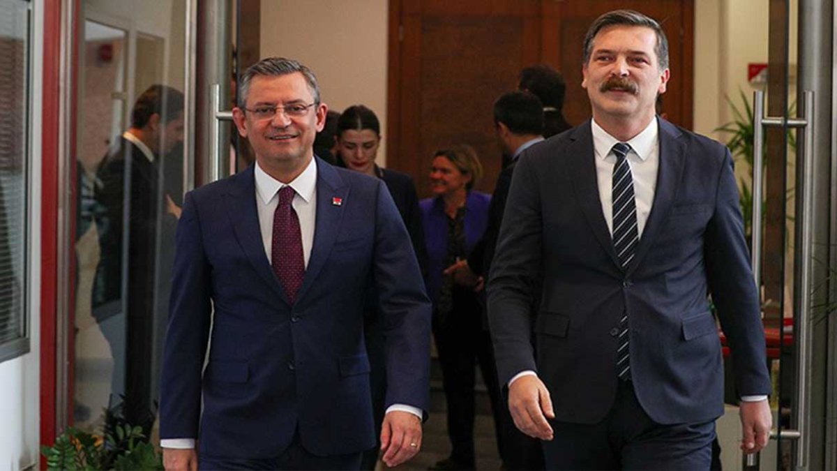 Özel, TİP Genel Başkanı Erkan Baş ile görüştü