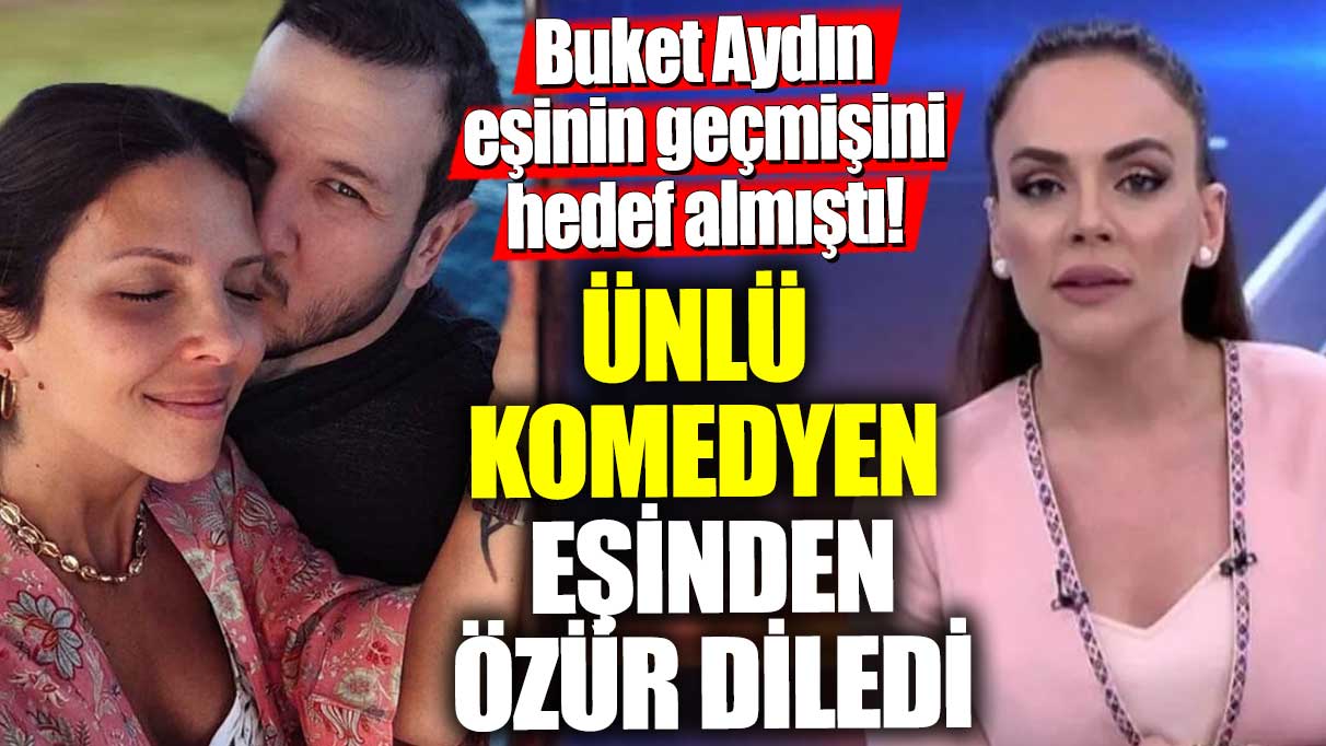 Buket Aydın eşinin geçmişini hedef almıştı! Ünlü komedyen Şahan Gökbakar, eşi Selin Gökbakar'dan özür diledi