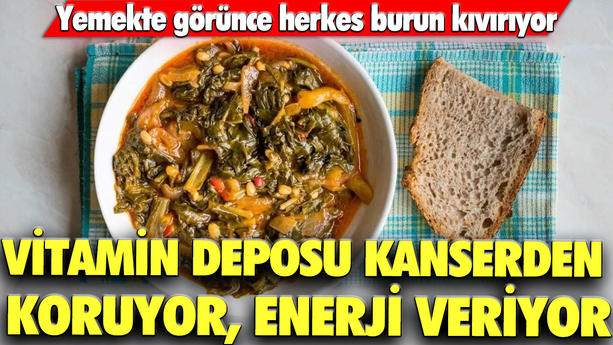 A, C, D ve K vitaminleri deposu: Yemekte görünce herkes burun kıvırıyor ama kanserden koruyor, enerji veriyor