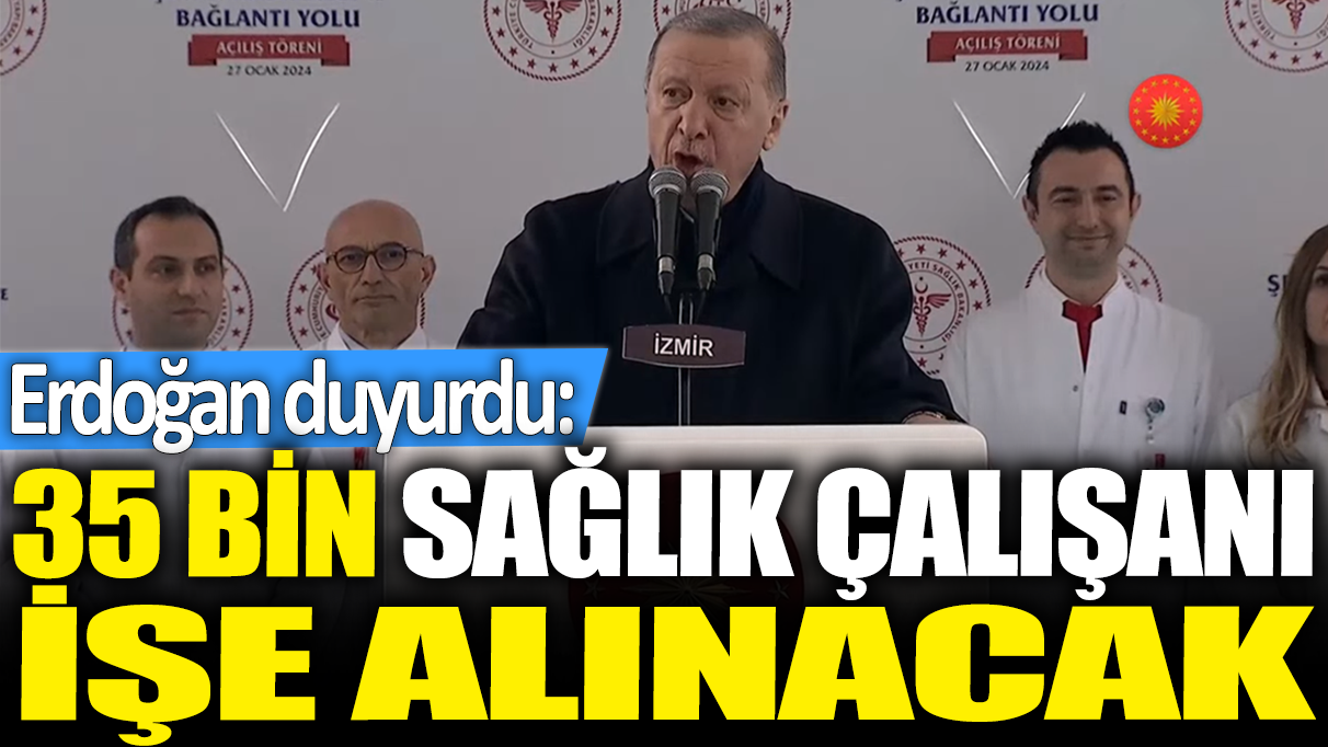 Son dakika... Erdoğan'dan sağlık çalışanlarına müjde