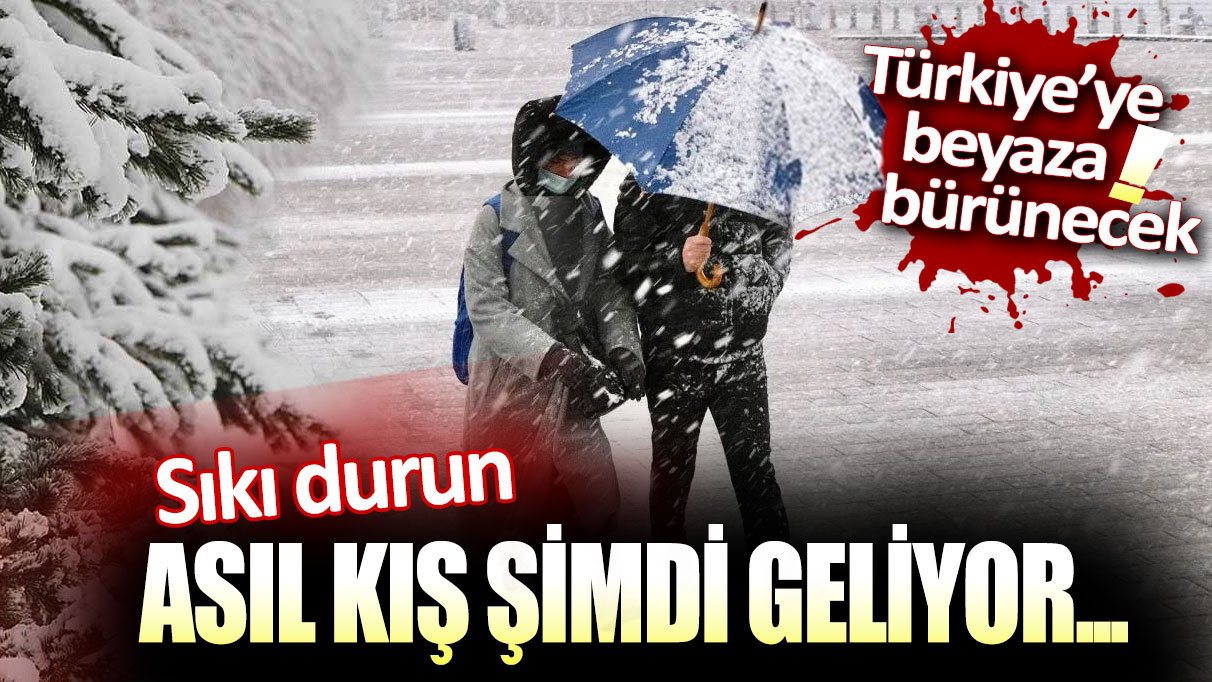 Meteoroloji'den peş peşe uyarı: Asıl kış şimdi geliyor! Kar, sağanak ve dondurucu hava...