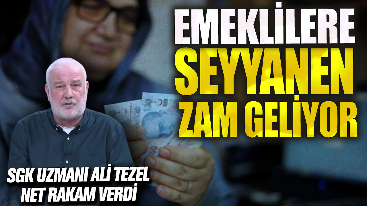 Emeklilere seyyanen zam müjdesi! SGK uzmanı Ali Tezel net rakam verdi