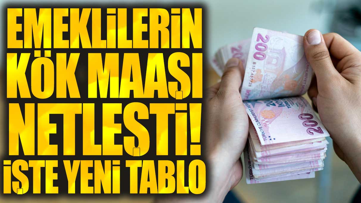 SSK, Bağ-Kur emeklisi ile memur emeklisi neden aynı zammı almadı?  Emeklilerin kök maaşı netleşti! İşte yeni maaş tablosu