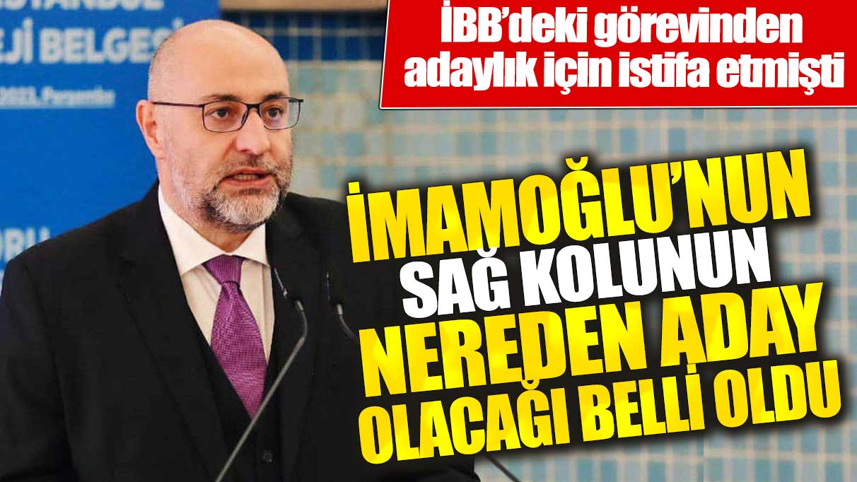 İmamoğlu'nun sağ kolu Buğra Gökçe'nin nereden aday olacağı belli oldu: İBB görevinden adaylık için istifa etmişti