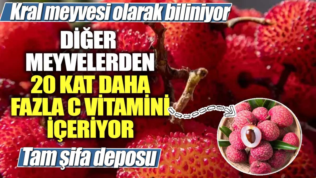 Diğer meyvelerden 20 kat daha fazla c vitamini içeriyor! Kral meyvesi olarak biliniyor... Tam şifa deposu