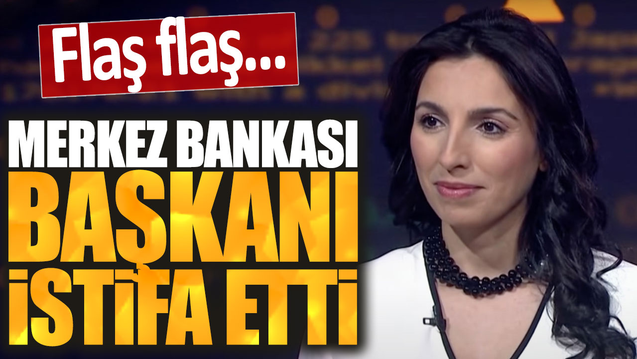 Son dakika... Hafize Gaye Erkan Merkez Bankası Başkanlığı'ndan istifa etti