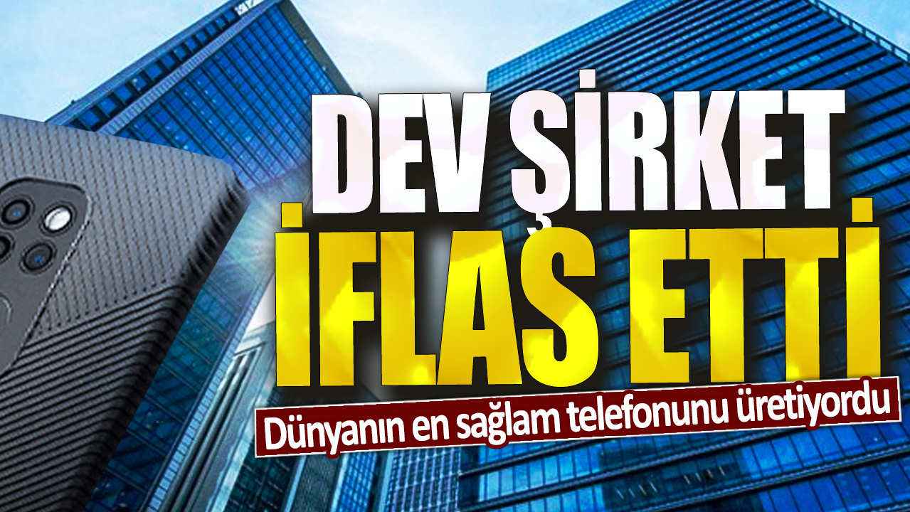 Dünyanın en sağlam telefonunu üretiyordu: Dev şirket iflas etti