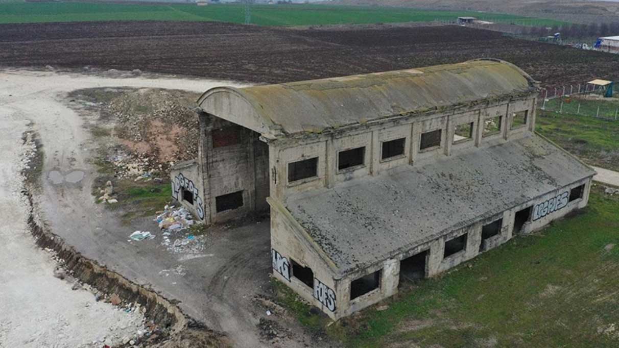 Edirne'deki tarihi Balon Hangarı restore edilecek