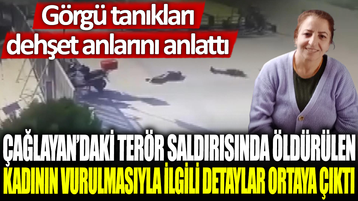 Çağlayan'daki terör saldırısında öldürülen kadının vurulmasıyla ilgili detaylar ortaya çıktı: Görgü tanıkları dehşet anlarını anlattı!