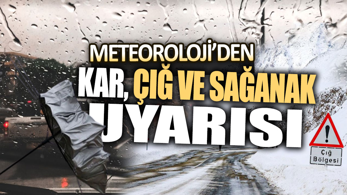 Meteoroloji tek tek açıkladı: 12 il için sarı ve turuncu kodlu alarm verildi...