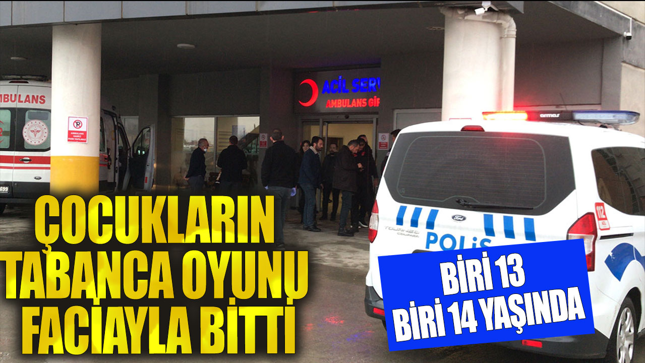 Erzincan'da tabancayla oynayan çocuklardan biri öldü, diğeri yaralandı