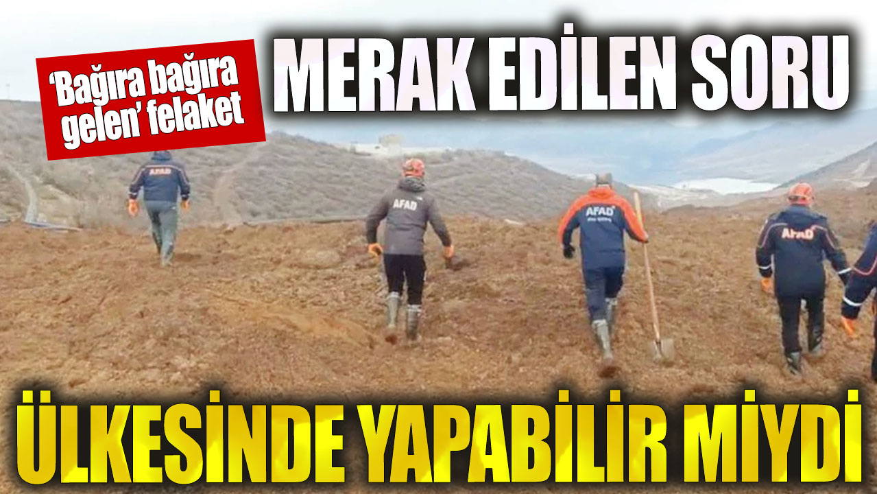 Maden kazası sonrası merak edilen soru: Kendi ülkesinde yapabilir miydi?