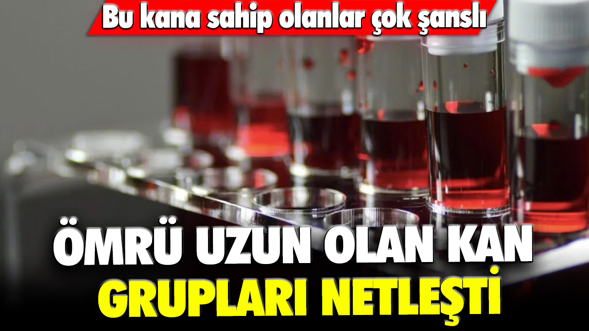 Kan grubunuz ne hastası olacağınızı belirliyor: En uzun yaşayan ve hasta kan grubu ortaya çıktı!