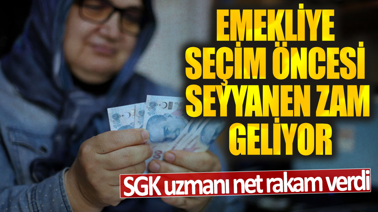 Emekliye seçim öncesi seyyanen zam müjdesi! SGK uzmanı Özgür Erdursun net rakam verdi