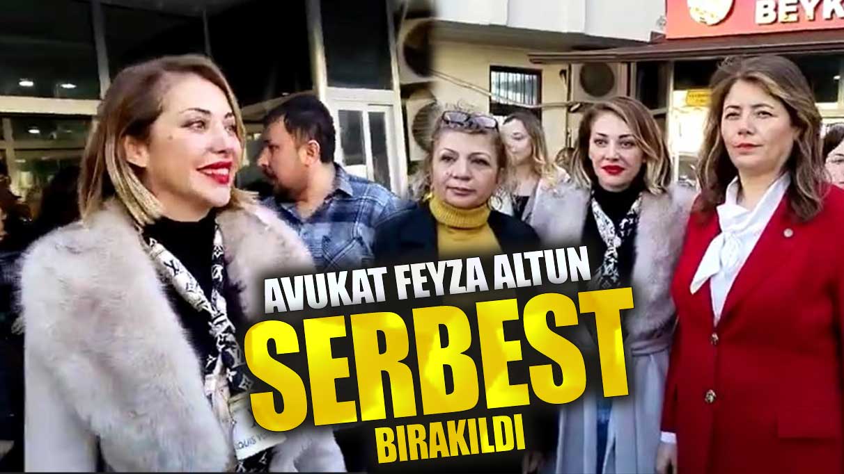 Avukat Feyza Altun serbest bırakıldı