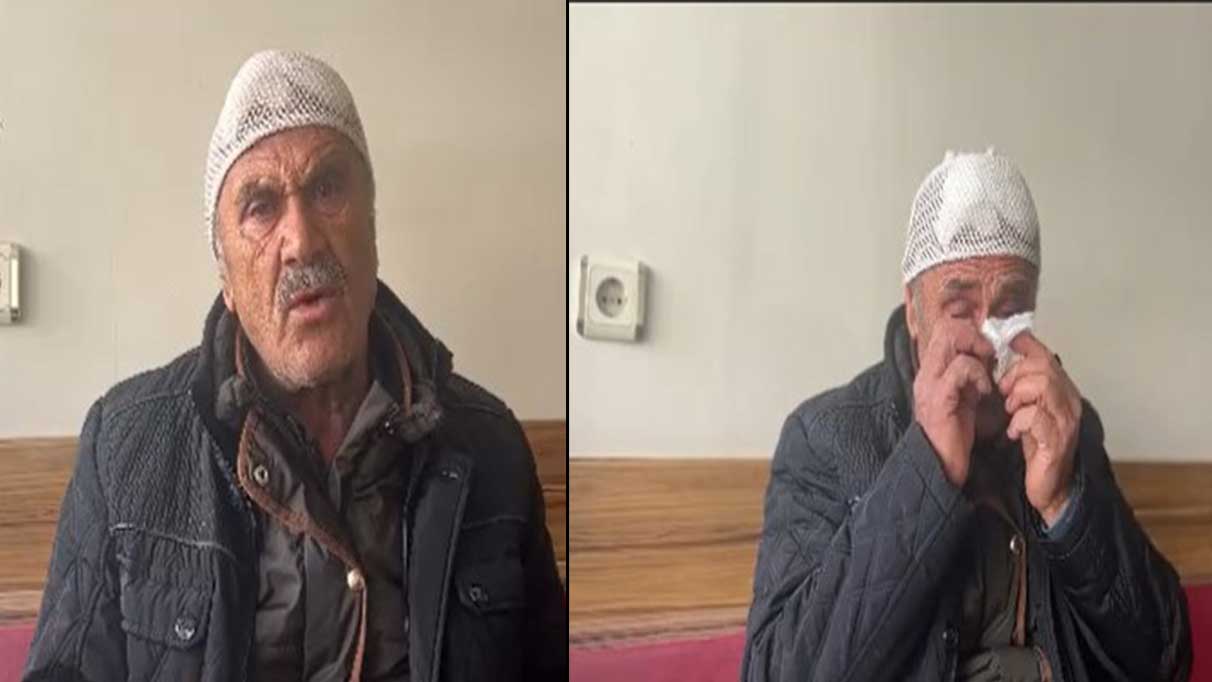 70 yaşındaki adama darp! Başına 30 dikiş atıldı