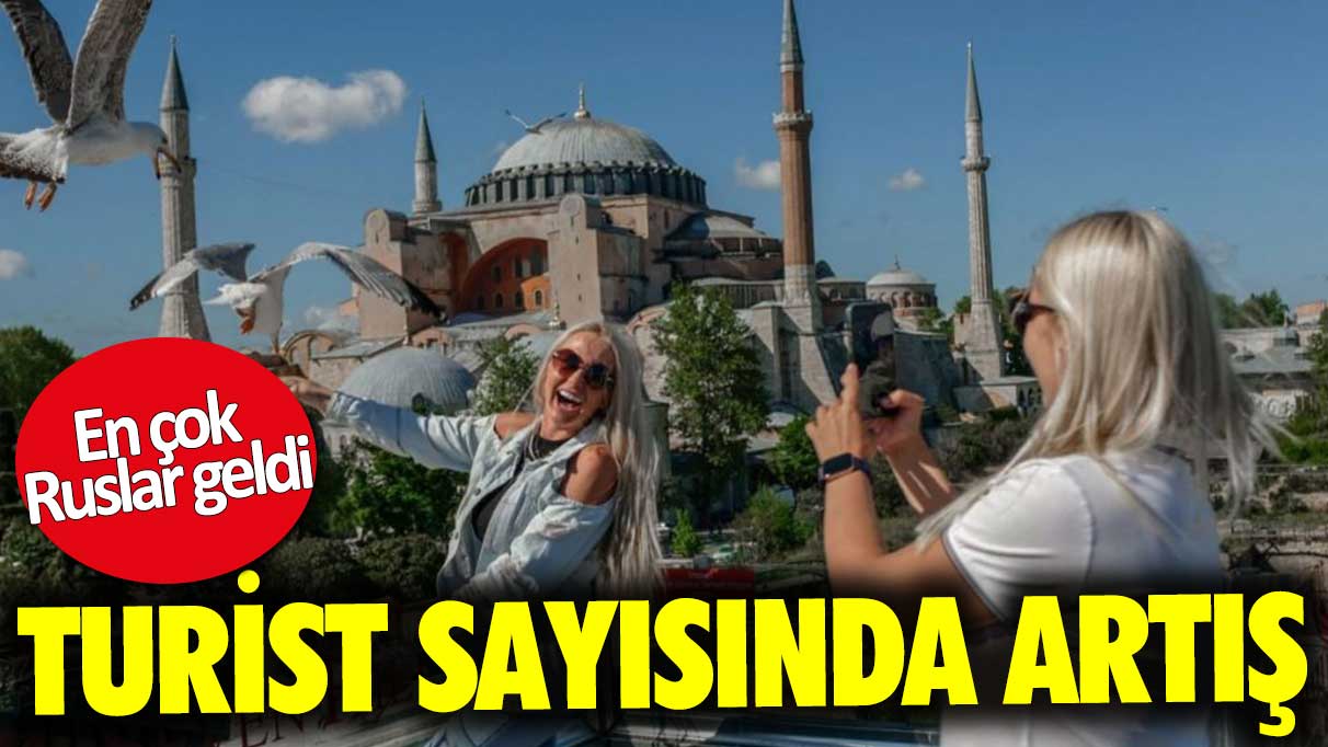 Türkiye'ye gelen yabancı turist sayısı ocakta arttı