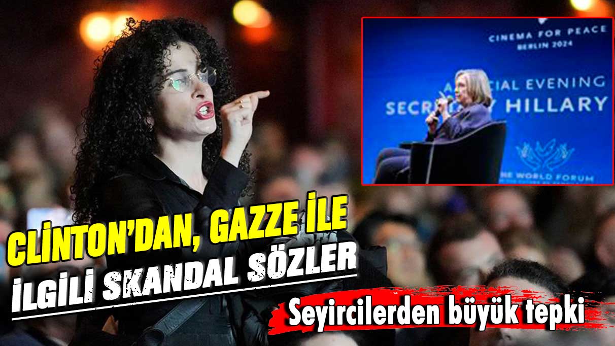 Hillary Clinton, Gazze'deki sivil ölümlerin kendini "şoke etmediğini" söyledi