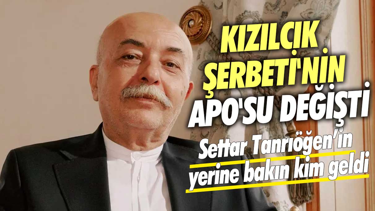 Kızılcık Şerbeti'nin Apo'su değişti!  Settar Tanrıöğen'in yerine bakın kim geldi