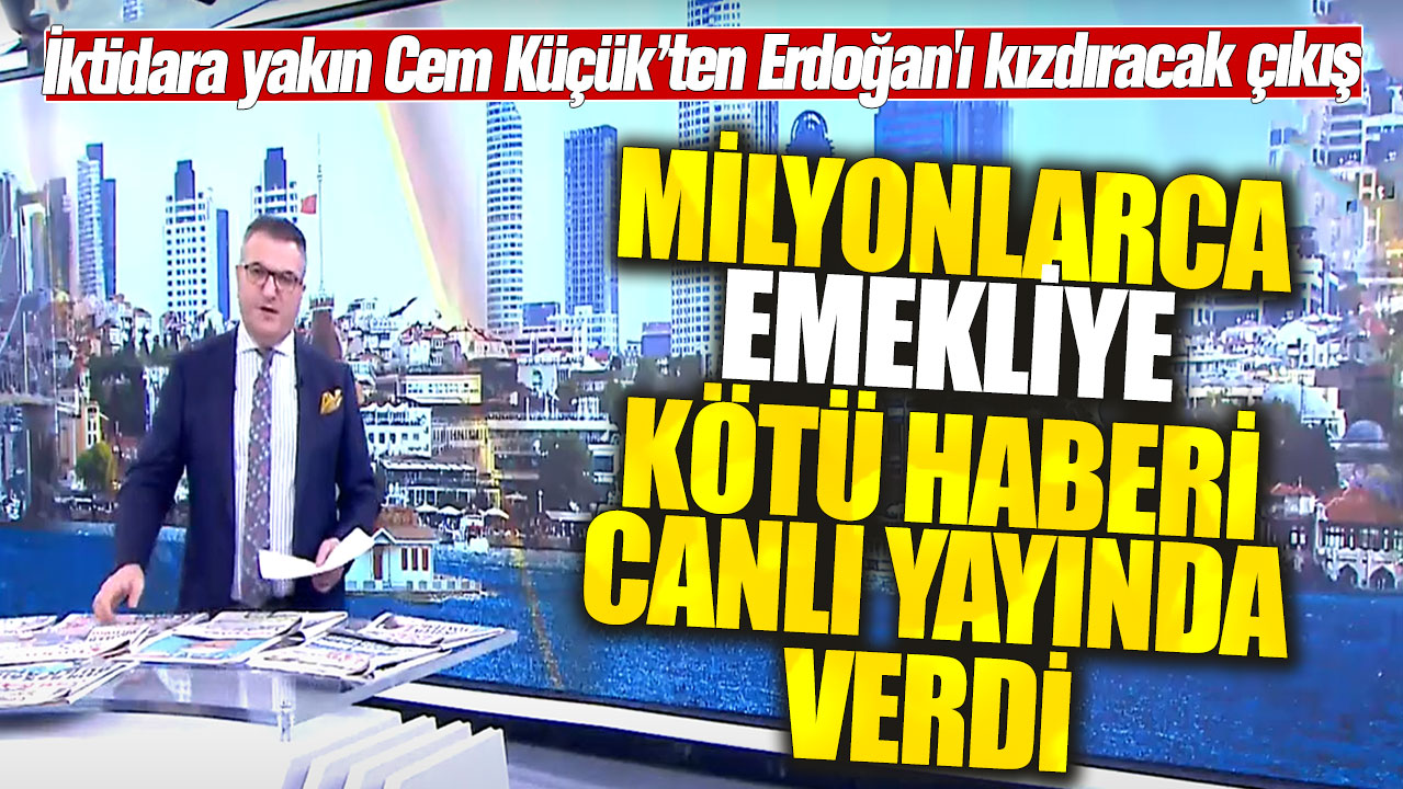 Cem Küçük milyonlara kötü haberi verdi