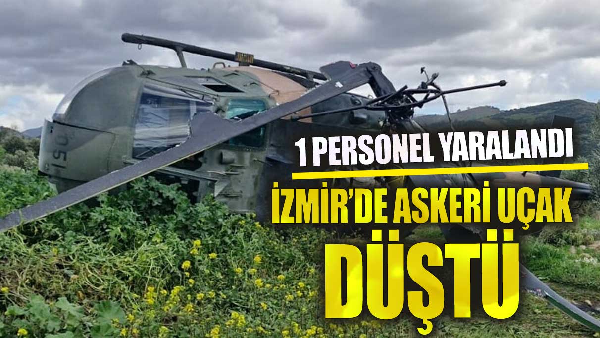 Son dakika...İzmir'de askeri helikopter zorunlu iniş yaptı