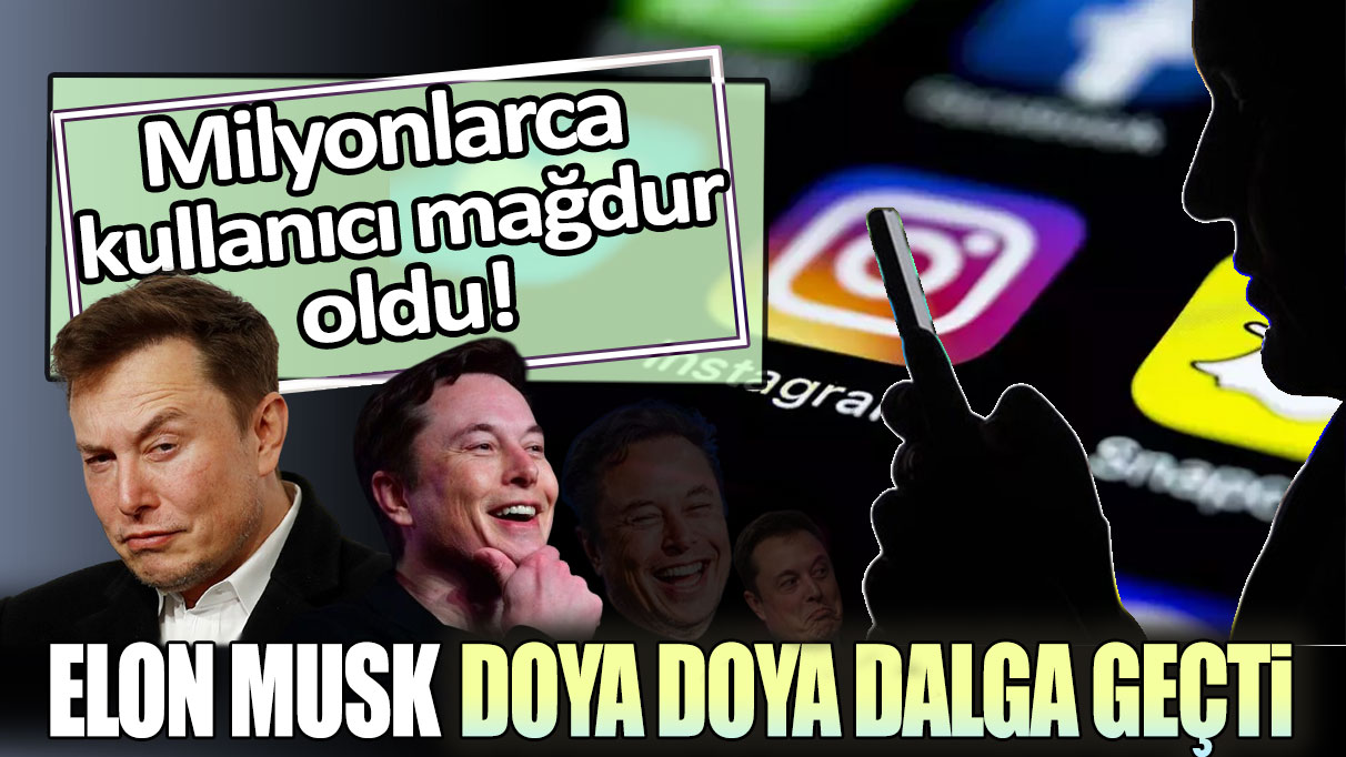 Sosyal medya çöktü: Milyonlarca kullanıcı mağdur oldu! Elon Musk doya doya dalga geçti