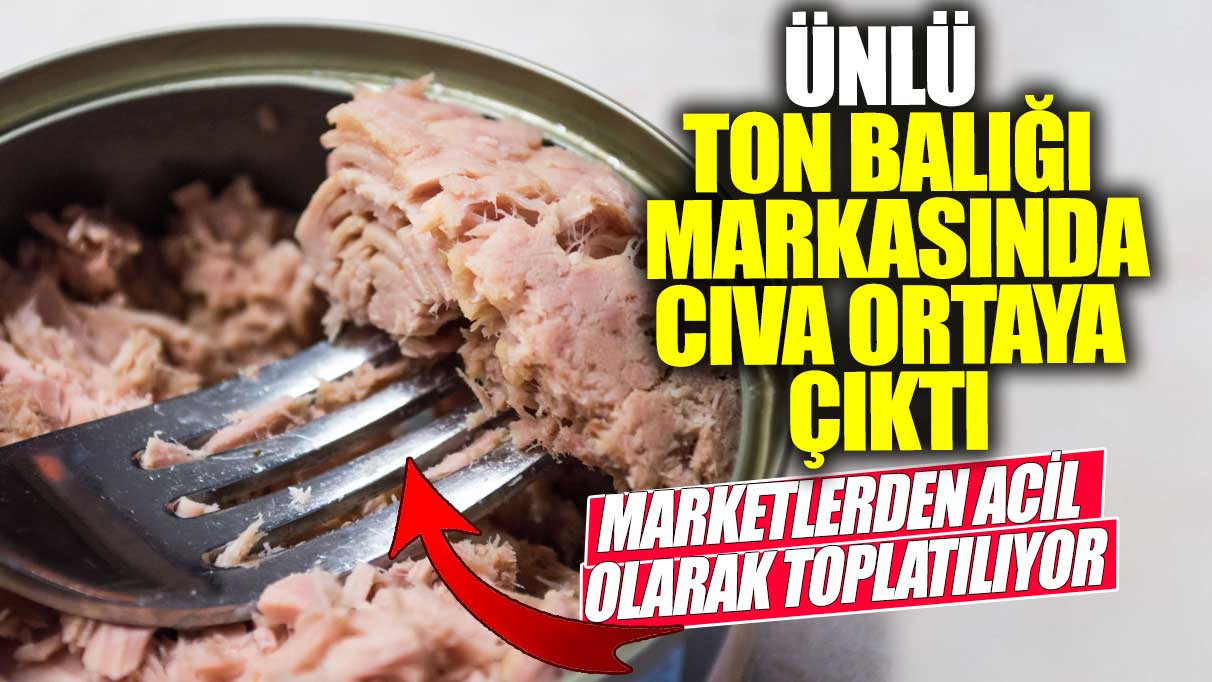 Ünlü ton balığı markasında cıva ortaya çıktı! Marketlerden acil olarak toplatılıyor