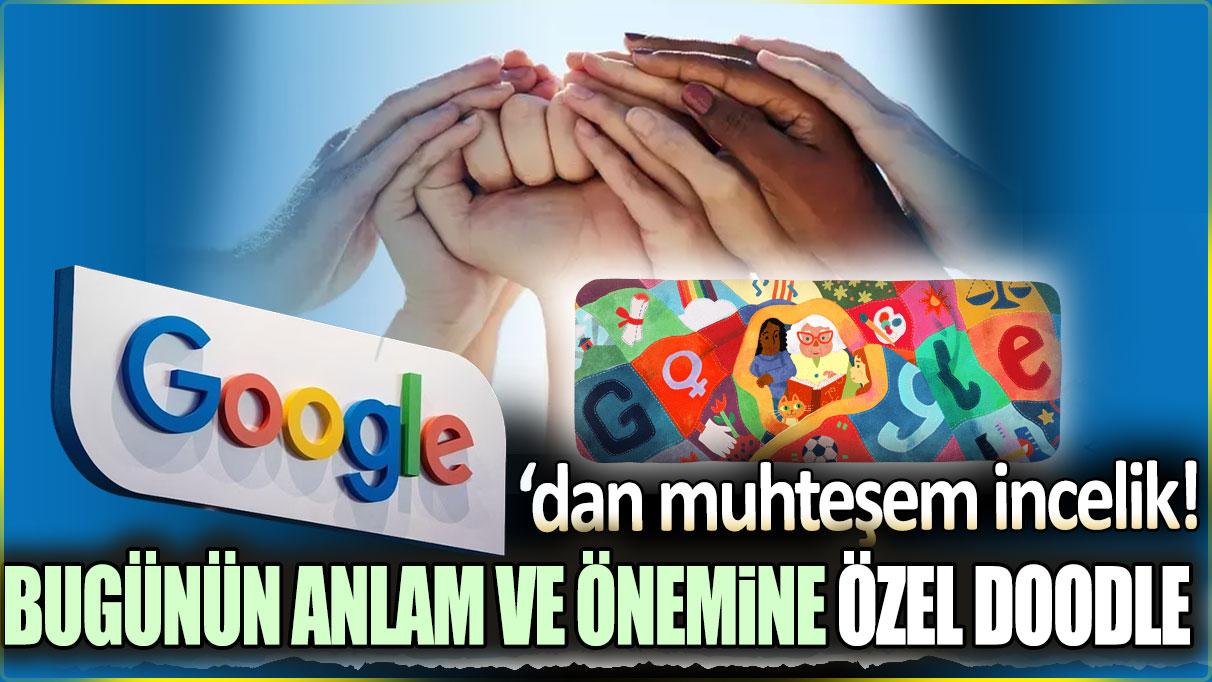 Google'dan 8 Mart Dünya Kadınlar Günü'ne özel Doodle!