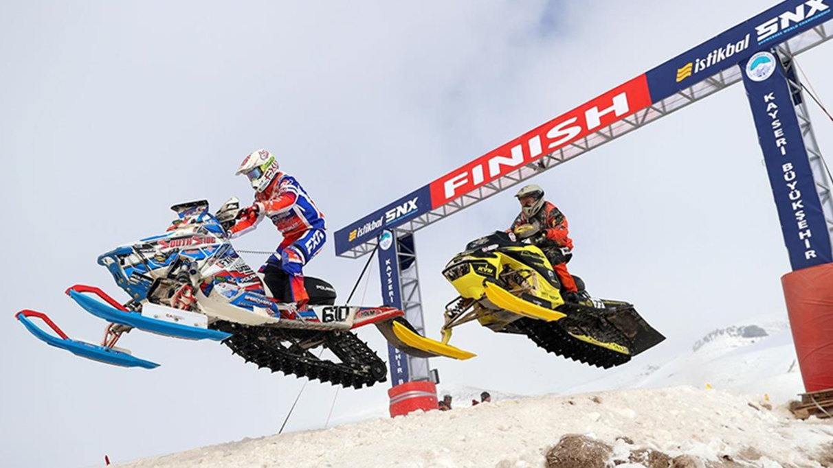 Dünya Kar Motosikleti Şampiyonası final yarışlarıyla sona erdi