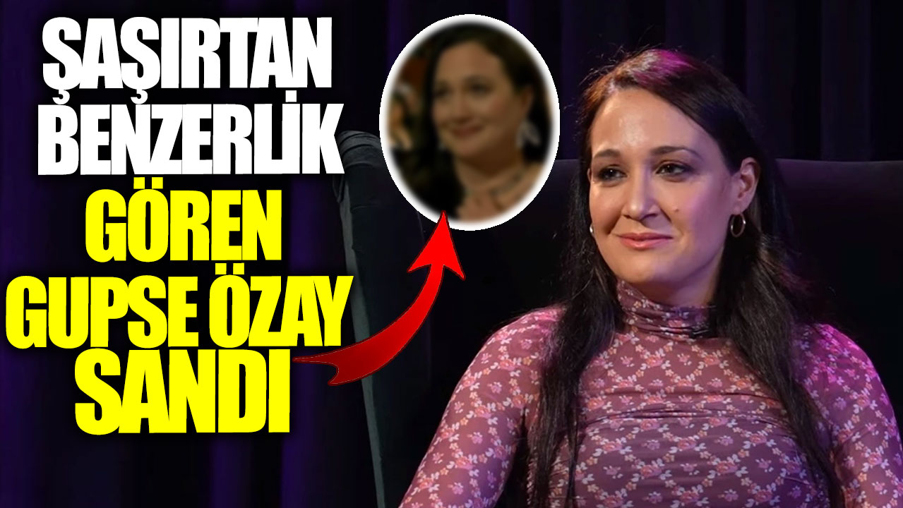 Şaşırtan benzerlik! Gören Gupse Özay sandı