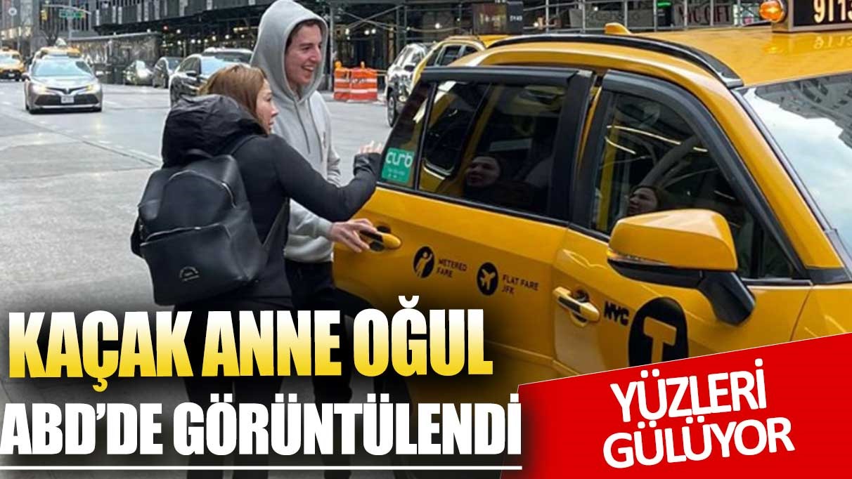 Eylem Tok ve katil oğlu Timur Cihantimur New York'da görüntülendi